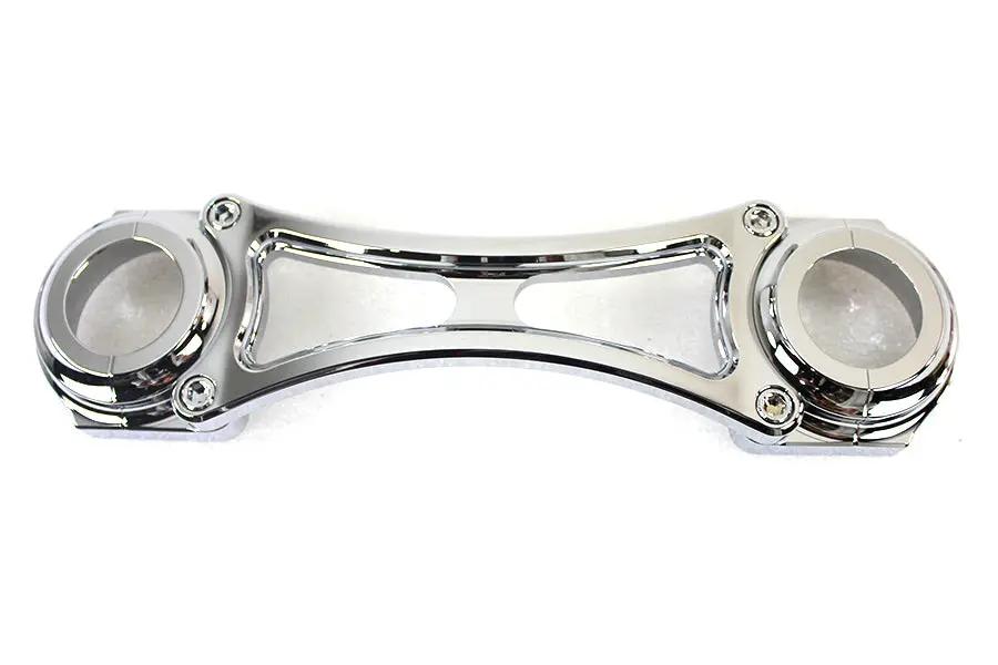 V-Twin 41mm Chrome Front Fork Brace for Harley Davidson FXST Models by V-Twin