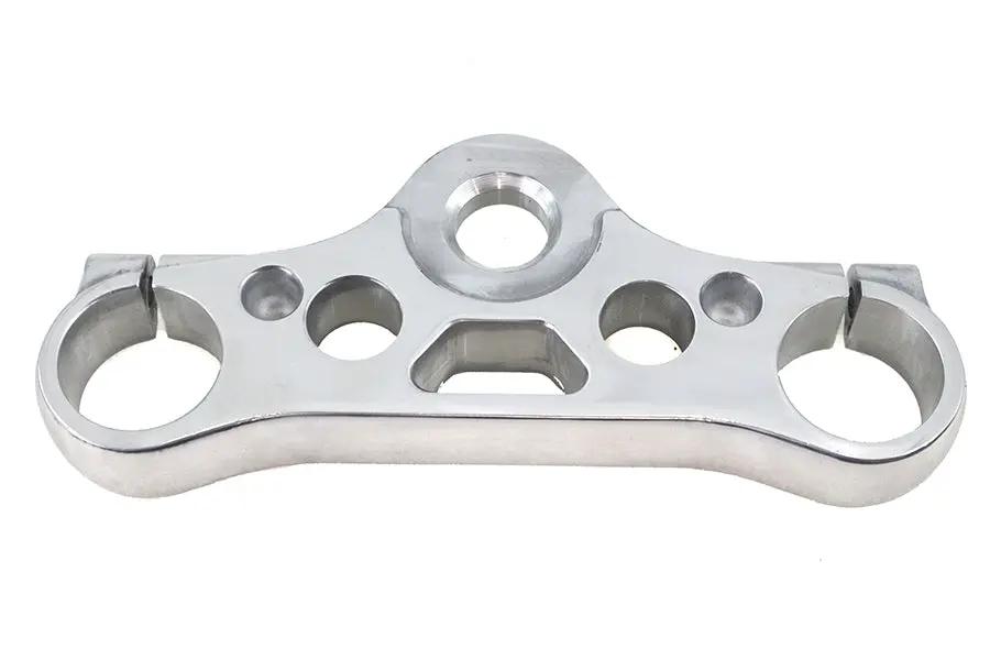 V-Twin FXD Top Triple Tree Polished for Harley Davidson FXD Models by V-Twin