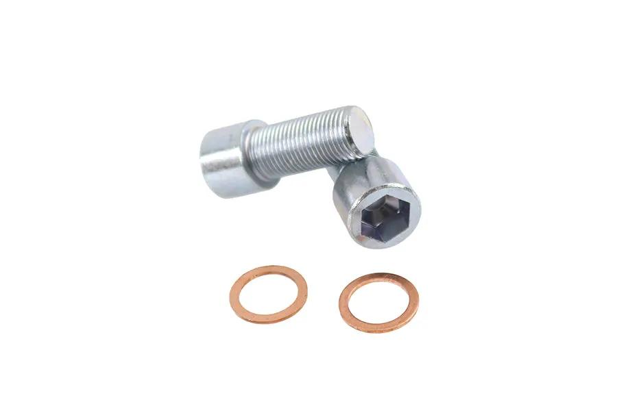 V-Twin Fork Damper Tube Bolt and Washer Seal Kit for Harley Davidson FXD (2006-2015) by V-Twin