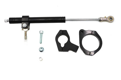 V-Twin Black Fork Steering Damper Kit for Harley Davidson FXLRS (Part #81033) by V-Twin