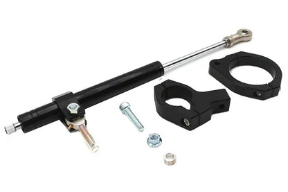 V-Twin Black Fork Steering Damper Kit for Harley Davidson FXLRS (Part #81033) by V-Twin