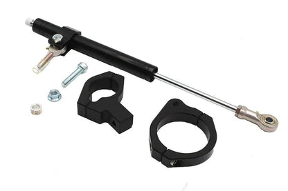 V-Twin Black Fork Steering Damper Kit for Harley Davidson FXLRS (Part #81033) by V-Twin