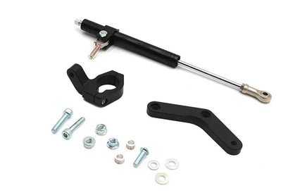 V-Twin Black Fork Steering Damper Kit for Harley Davidson FXLRST (2020-2026) by V-Twin