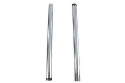 V-Twin Hard Chrome 49mm Fork Tube Set - 2 Inches Over Stock for Harley Davidson FXDWG by V-Twin
