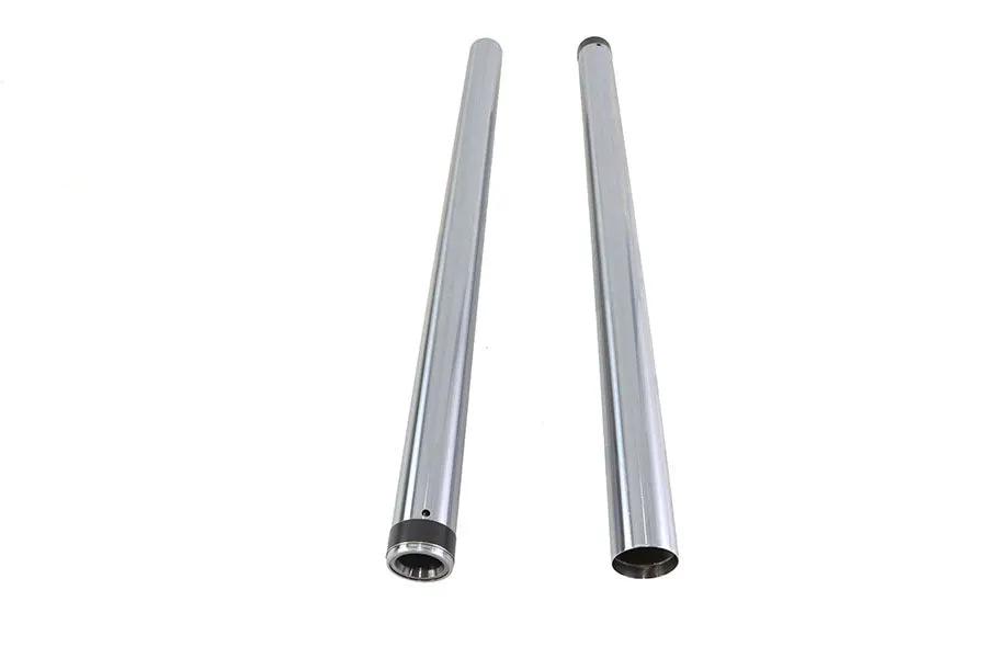 V-Twin Hard Chrome 49mm Fork Tube Set with 4 Inch Over Stock for Harley Davidson FXDWG by V-Twin