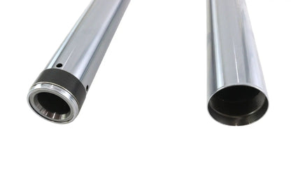 V-Twin Hard Chrome 49mm Fork Tube Set with 4 Inch Over Stock for Harley Davidson FXDWG by V-Twin