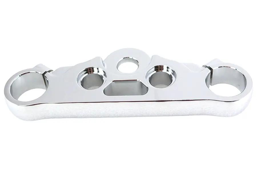 V-Twin FXDWG Top Triple Tree Polished for Harley Davidson 2006-2007 by V-Twin