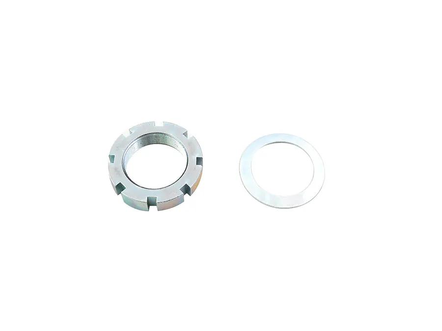 V-Twin Zinc Fork Cone Lock Nut for 1-1/8 Inch Fork Stems - Part 63675 by V-Twin