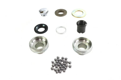 V-Twin Zinc Plated Fork Neck Cup Kit for Harley Davidson XL (1952-1961) by V-Twin