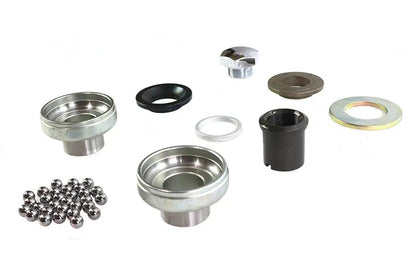 V-Twin Zinc Plated Fork Neck Cup Kit for Harley Davidson XL (1952-1961) by V-Twin