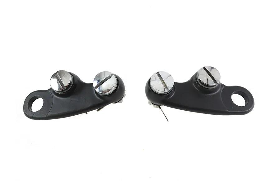 V-Twin Spring Fork Rocker Kit Black - 1/2 Inch Mounting Studs for Fork Legs by V-Twin