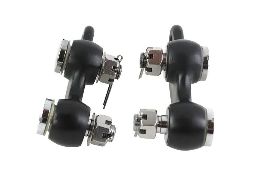 V-Twin Spring Fork Rocker Kit Black - 1/2 Inch Mounting Studs for Fork Legs by V-Twin