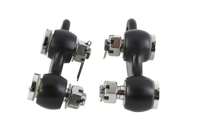 V-Twin Spring Fork Rocker Kit Black - 1/2 Inch Mounting Studs for Fork Legs by V-Twin