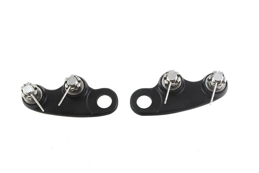 V-Twin Spring Fork Rocker Kit Black - 1/2 Inch Mounting Studs for Fork Legs by V-Twin