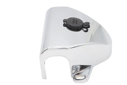 V-Twin Chrome Handlebar Clamp Cover for Harley Davidson FL Models - Part 78111C by V-Twin