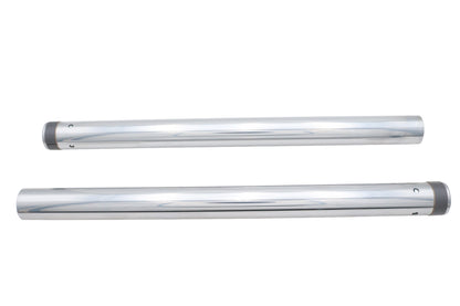 V-Twin 094530 Hard Chrome 49mm Fork Tube Set for Harley-Davidson