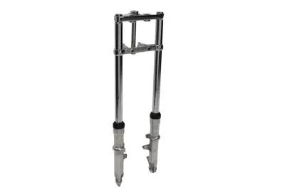 V-Twin Fork Assembly with Polished Sliders - 2 inch Over Stock for Harley Davidson FX (1980-1983) by V-Twin