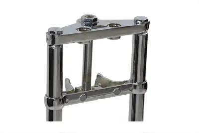 V-Twin Fork Assembly with Polished Sliders - 2 inch Over Stock for Harley Davidson FX (1980-1983) by V-Twin