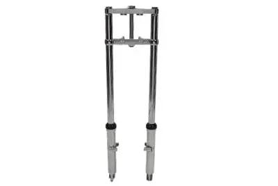 V-Twin Fork Assembly with Polished Sliders for Harley Davidson FXST 2 Inch Over Stock by V-Twin