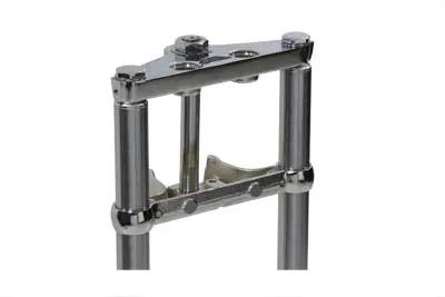 V-Twin Fork Assembly with Polished Sliders - 2 Inch Over Stock for Harley Davidson FXST 1984-1993 by V-Twin