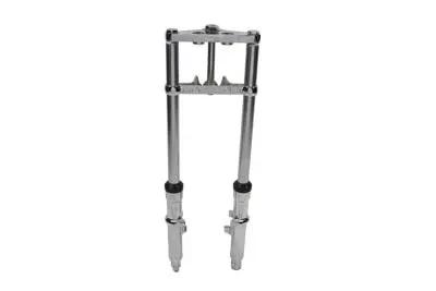 V-Twin Fork Assembly with Chrome Sliders for Harley Davidson FX Models (Part 24-1525) by V-Twin