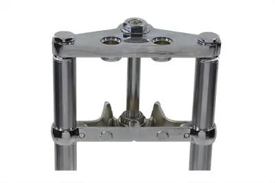 V-Twin Fork Assembly with Chrome Sliders for Harley Davidson FX Models (Part 24-1525) by V-Twin