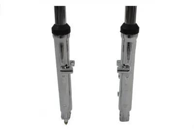 Motorshop Fork Assembly with Chrome Sliders for Harley Davidson FXST (6 inch Over Stock) by Motorshop