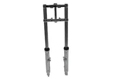 V-Twin Fork Assembly with Chrome Sliders for Harley Davidson FXST (6 Inch Over Stock) by V-Twin