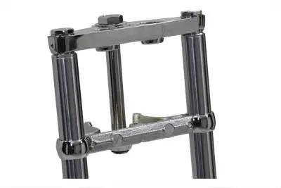 V-Twin Fork Assembly with Chrome Sliders for Harley Davidson FXST (6 Inch Over Stock) by V-Twin