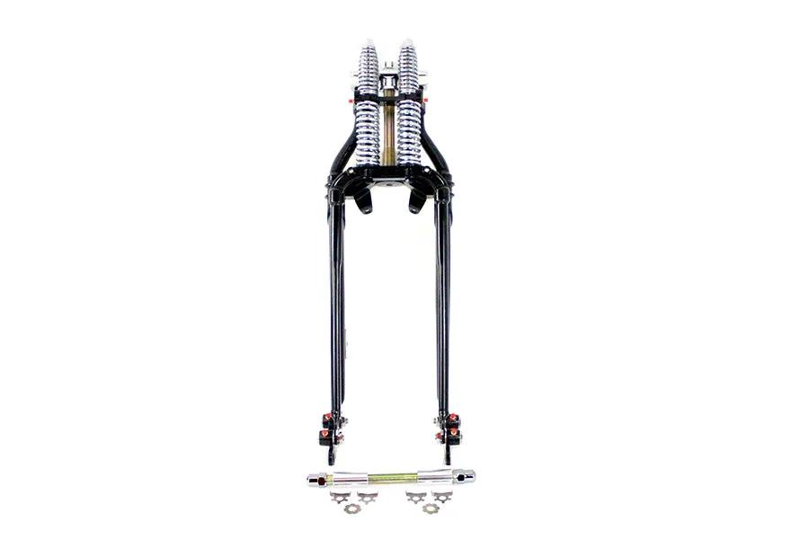 V-Twin 22 Inch Spring Fork Kit Black for Harley Davidson FL (Part #35241) by V-Twin