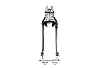 V-Twin 22 Inch Spring Fork Kit Black for Harley Davidson FL (Part #35241) by V-Twin