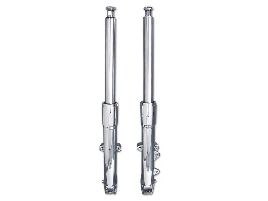 V-Twin Factory Sample 41mm Fork Slider Assembly Chrome for Harley Davidson FLST (1986-1995) by V-Twin