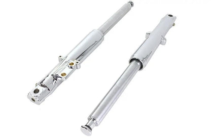 V-Twin Factory Sample 41mm Fork Slider Assembly with Chrome Sliders for Harley Davidson FLH (1973-1982) by V-Twin