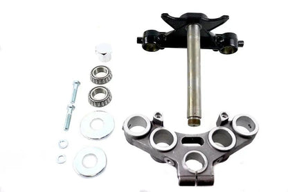 V-Twin FX-FXE Triple Tree Kit for 33.4mm Fork Tubes - Fits Harley Davidson FX and FXE 1971-1972 by V-Twin