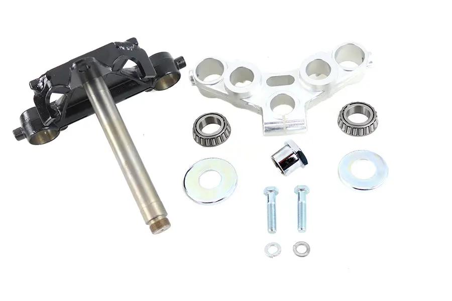 V-Twin FX-FXE Triple Tree Kit for Harley Davidson FX Models with 35mm Fork Tubes by V-Twin