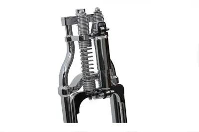 V-Twin Factory Sample 20-1/2 inch Wide Spring Fork Assembly with Shocks for Harley-Davidson 3/4 inch Axle Fits 1948-1999 Models by V-Twin