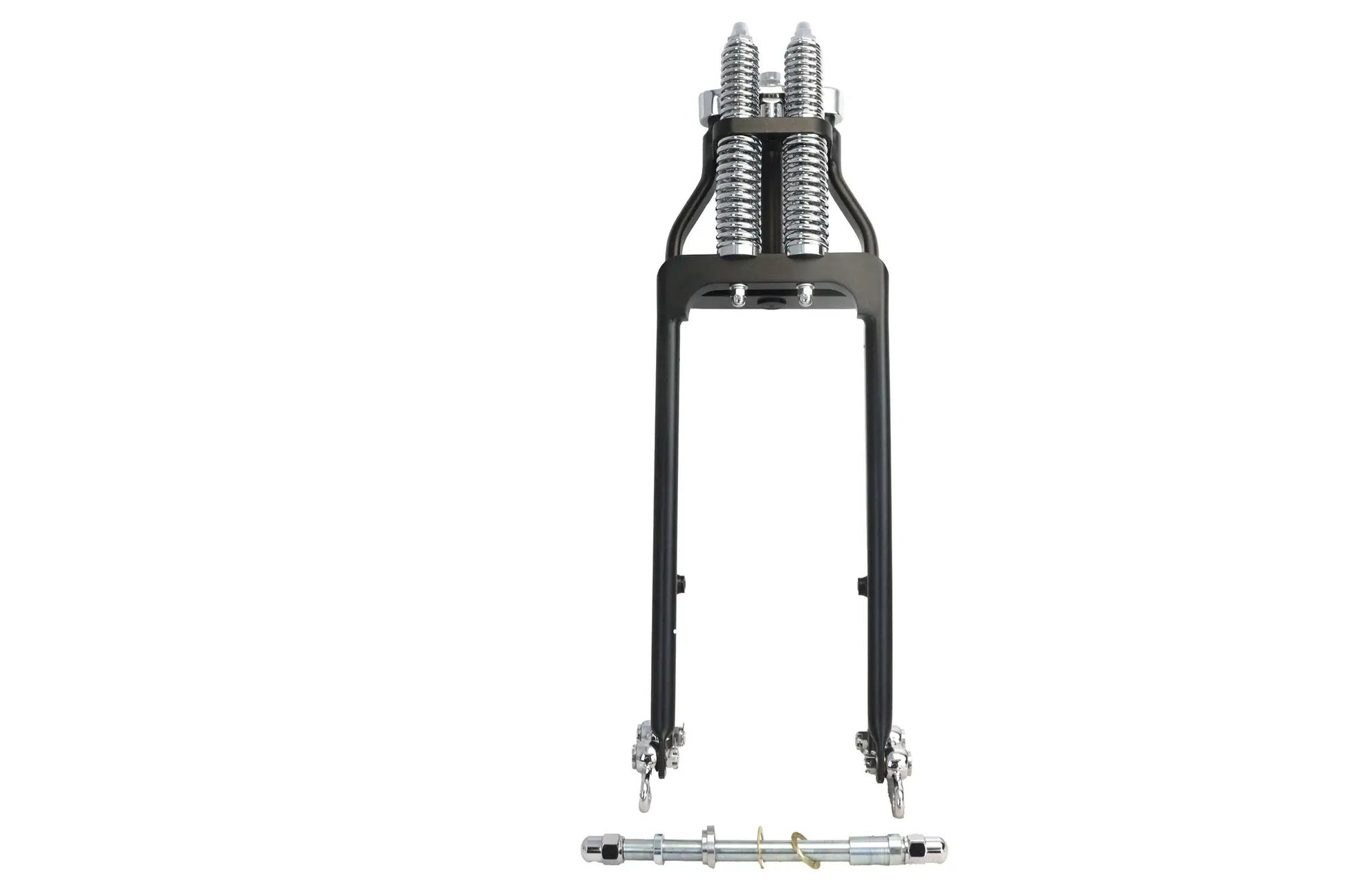 V-Twin Factory Sample 20 inch Inline Spring Fork Kit Black for Harley Davidson by V-Twin