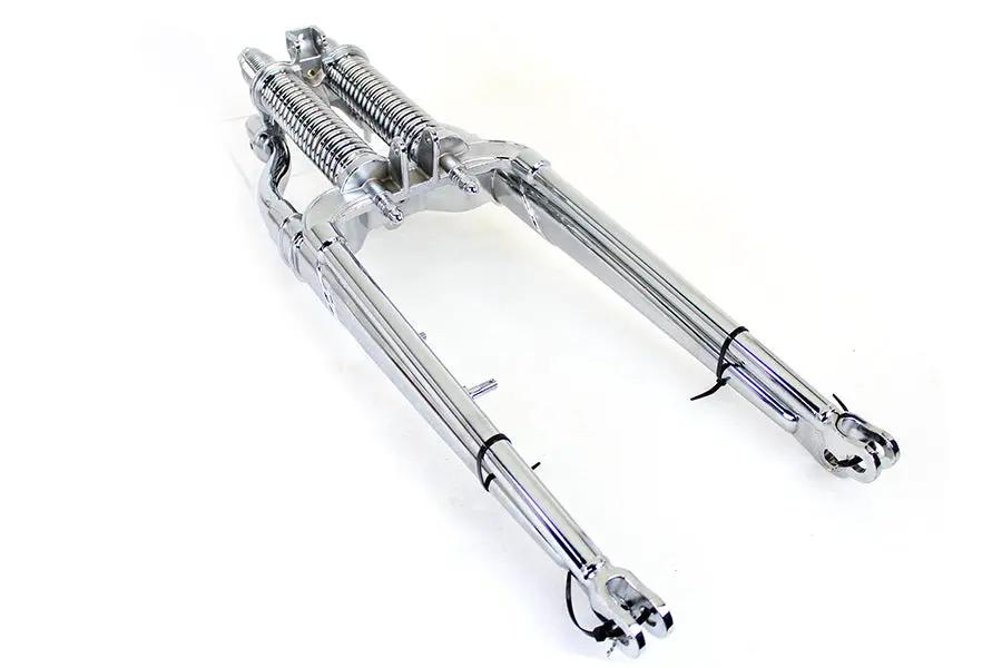 Motorshop Chrome Fork Assembly Without Rockers for Harley Davidson FXST 1988-1997 by Motorshop