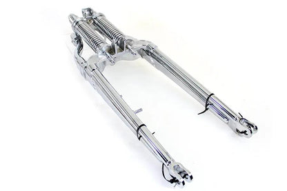 Motorshop Chrome Fork Assembly Without Rockers for Harley Davidson FXST 1988-1997 by Motorshop