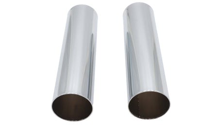 V-Twin 64265 XLCH Fork Tube Cover Set, Chrome for 1959-1968 Harley-Davidson XL