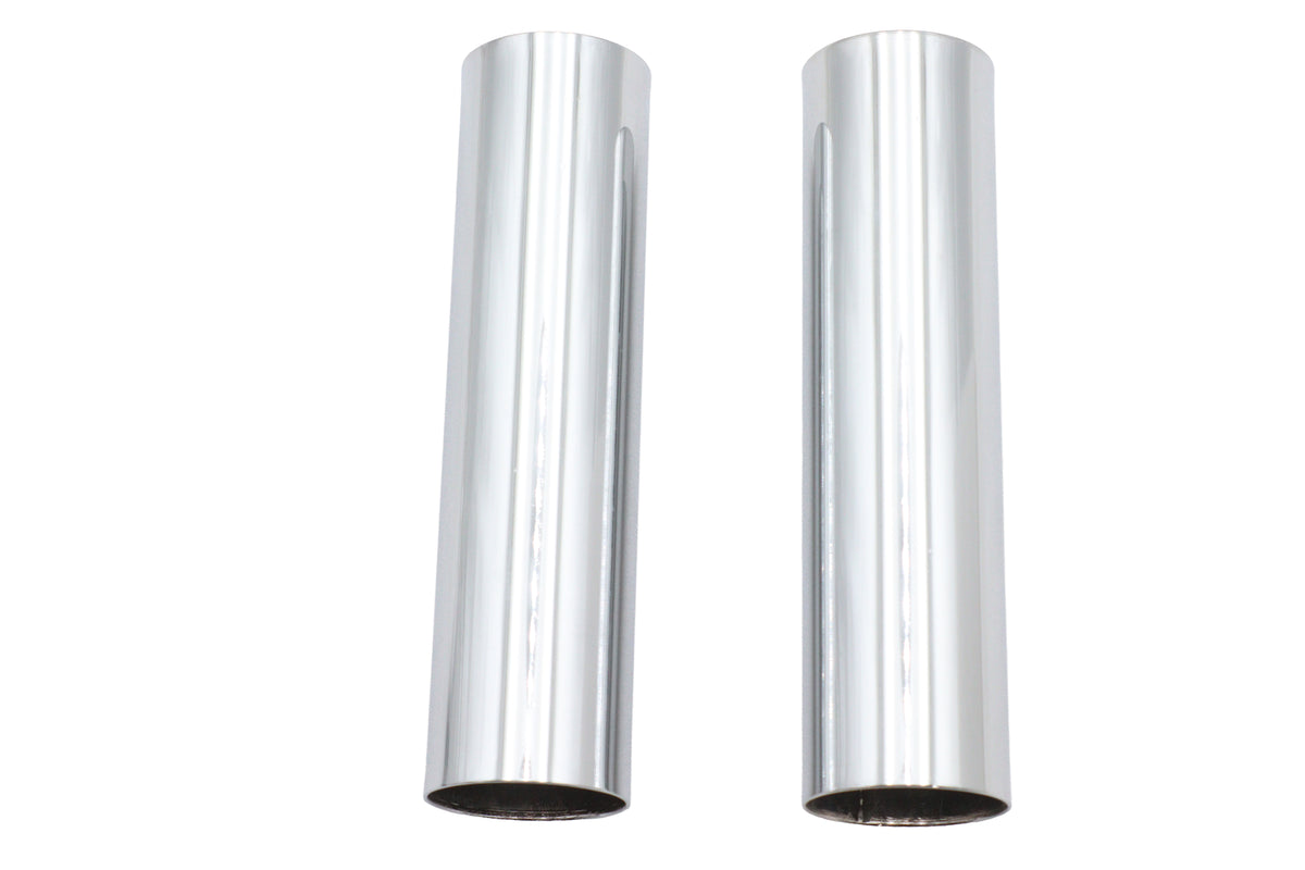 V-Twin 64265 XLCH Fork Tube Cover Set, Chrome for 1959-1968 Harley-Davidson XL