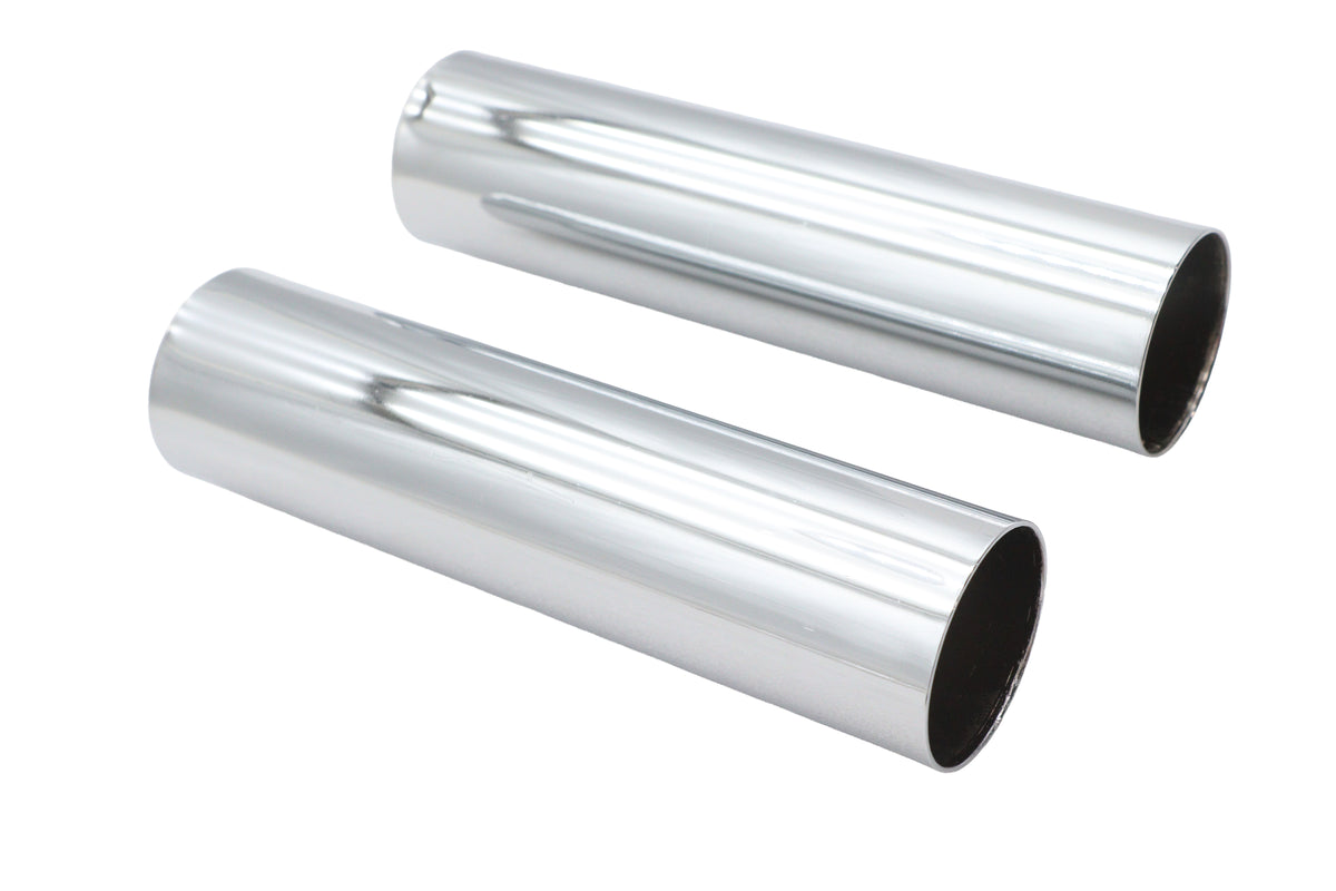 V-Twin 64265 XLCH Fork Tube Cover Set, Chrome for 1959-1968 Harley-Davidson XL