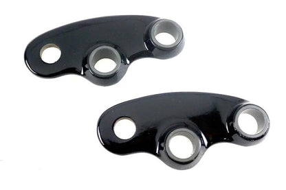 V-Twin Black 5/8 inch Spring Fork Rocker Set - Part 168-GLOSS BLACK by V-Twin