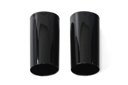 V-Twin 74537B Fork Slider Cover in Black for Harley Davidson FLST Models by V-Twin
