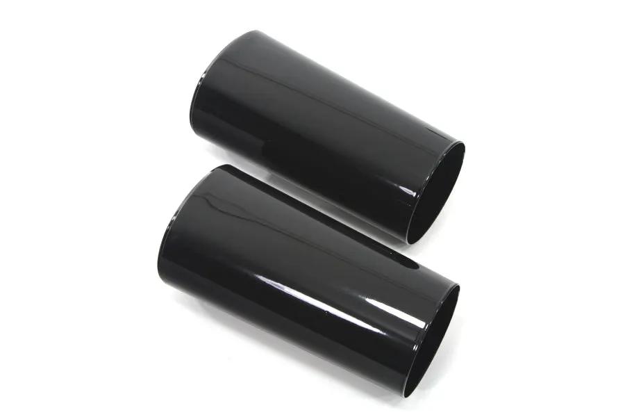 V-Twin 74537B Fork Slider Cover in Black for Harley Davidson FLST Models by V-Twin
