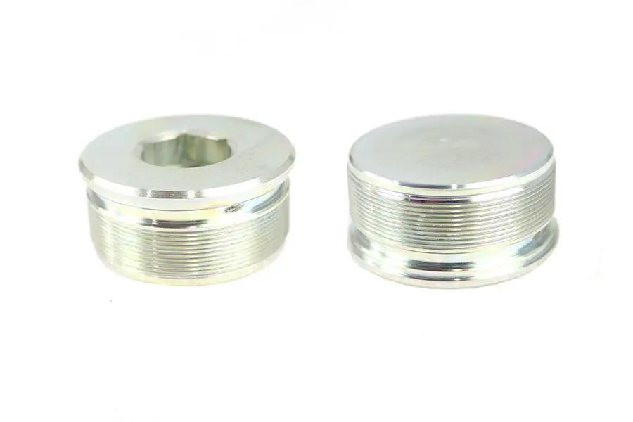 V-Twin Fork Tube Bolt Set Zinc Plated for Harley Davidson FLT (2014-2023) by V-Twin