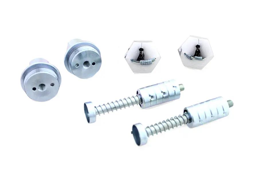 V-Twin Glide Fork Tube Plug Kit for Harley Davidson FL Models by V-Twin