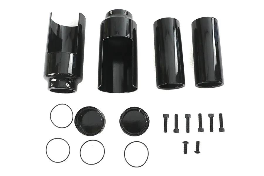 V-Twin Softail Breakout Fork Cover Kit Black for Harley Davidson FXSB 2018-2026 by V-Twin