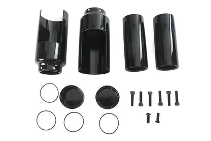 V-Twin Softail Breakout Fork Cover Kit Black for Harley Davidson FXSB 2018-2026 by V-Twin
