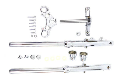 V-Twin FXR Fork Assembly Chrome for Harley Davidson FXR (1988-1994) by V-Twin
